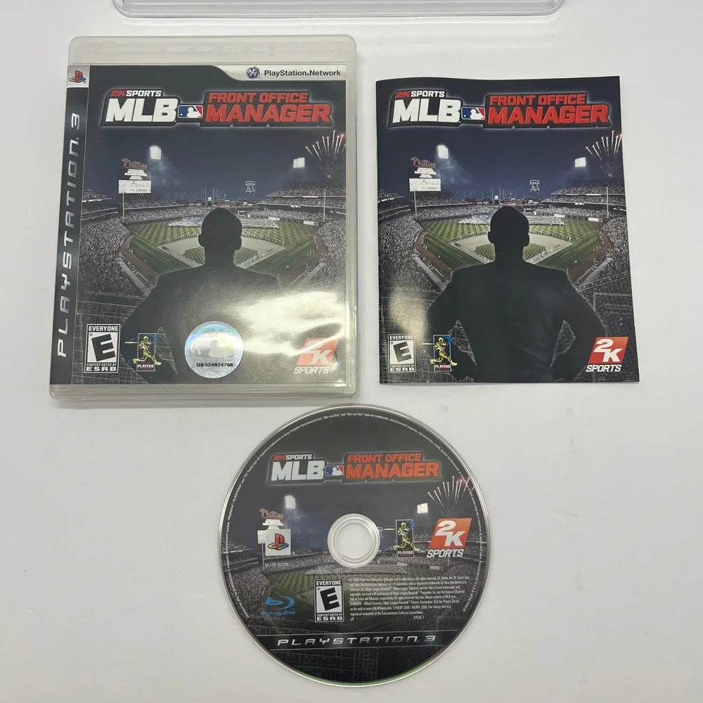 MLB Front Office Manager 2K Sports PlayStation‎ 3 PS3 Video Game Tested 2009